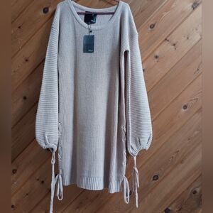 Women's knitted sweater dress